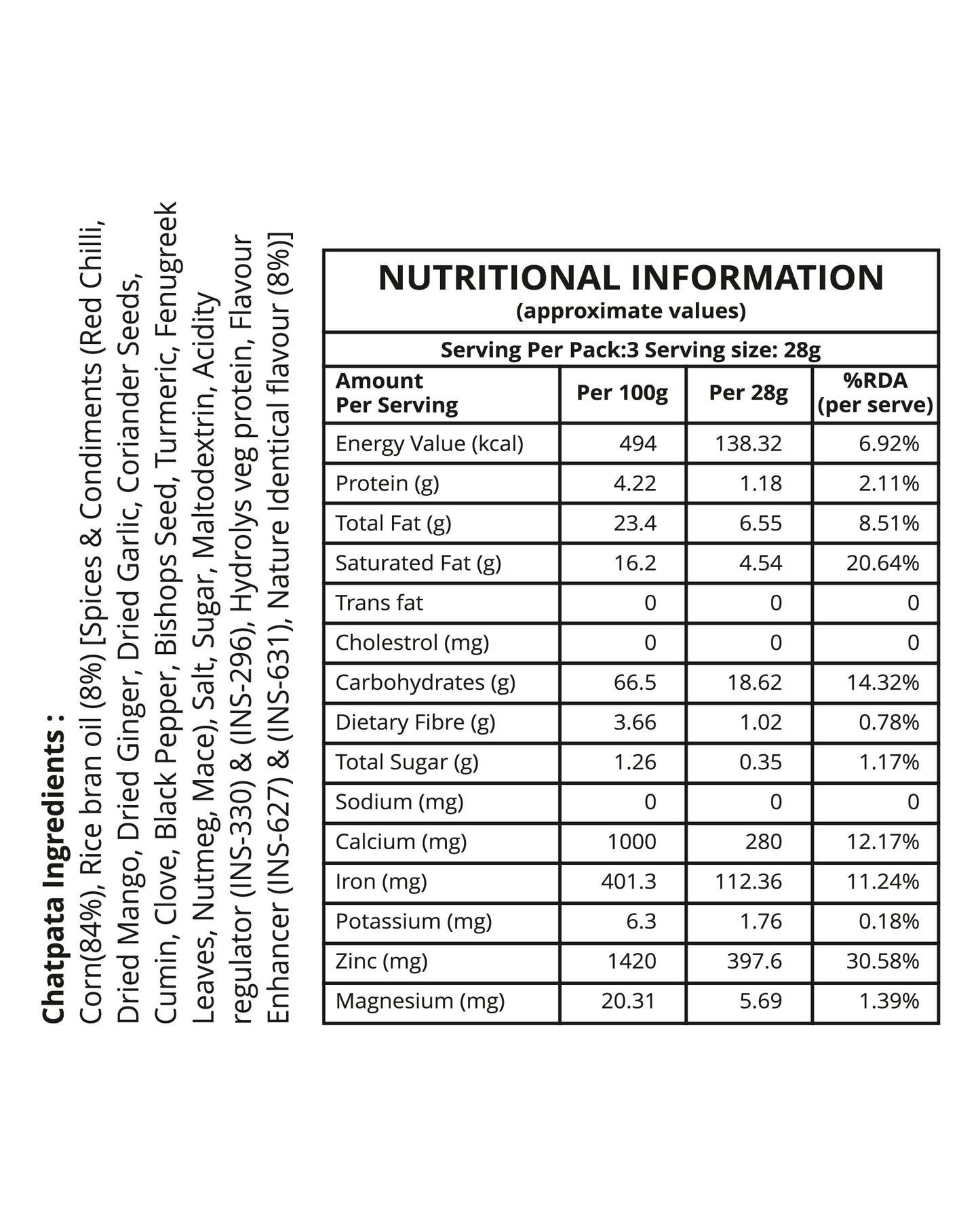 Chatpata Corn Crisps