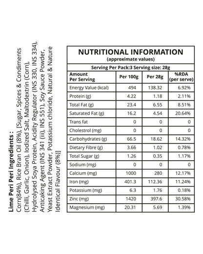 Peri Peri Corn Crisps